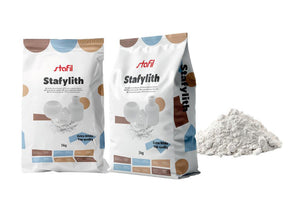 Stafylith Gießpulver Keramik EXTRA WHITE TOP QUALITY lufttrocknend geruchlos 200 N/mm2 Härtegrad