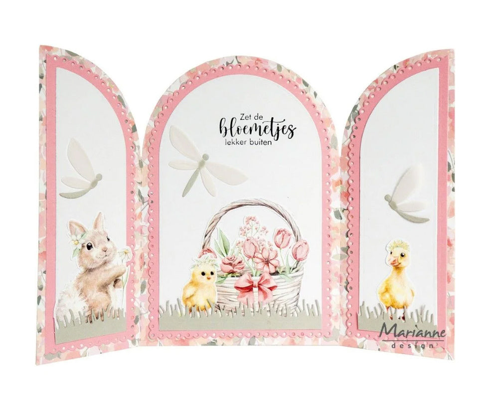 Stanzschablone Marianne Design Creatable Trifold 21x14,5cm