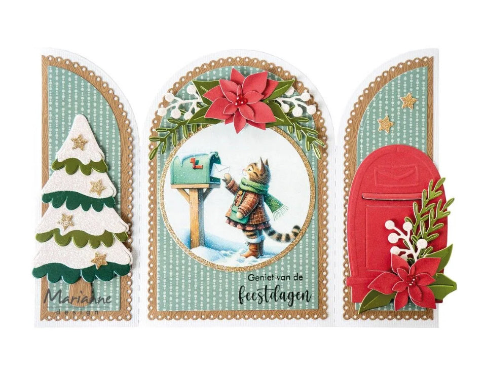 Stanzschablone Marianne Design Creatable Trifold 21x14,5cm