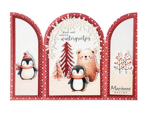 Stanzschablone Marianne Design Creatable Trifold 21x14,5cm