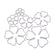 Stanzschablonen Set Blumen 128x119x1mm