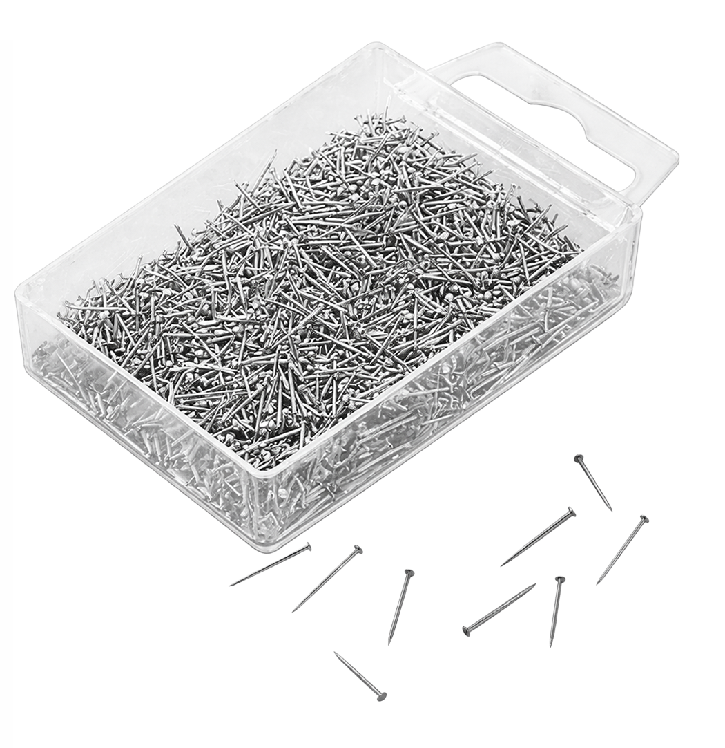 Stecknadeln Eisen silbern vernickelt 50g