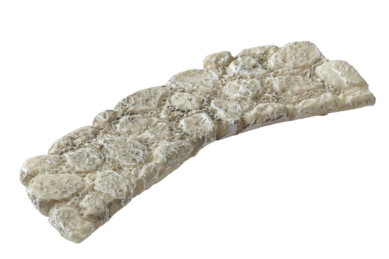 Miniatur Stein-Weg aus Kunststein grau 10cm