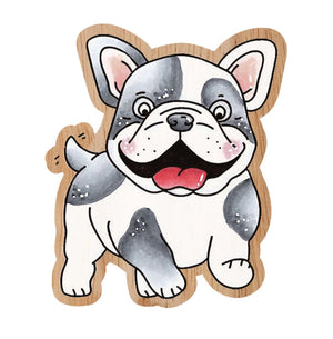 Stempel mit Holzgriff Creative Craftlab Friendz Wooden Stamp Buddy 6,4 x 5,4 x 1,30 cm