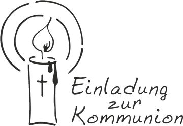 Stempel "Einladung zur Kommunion" 92x71x27mm