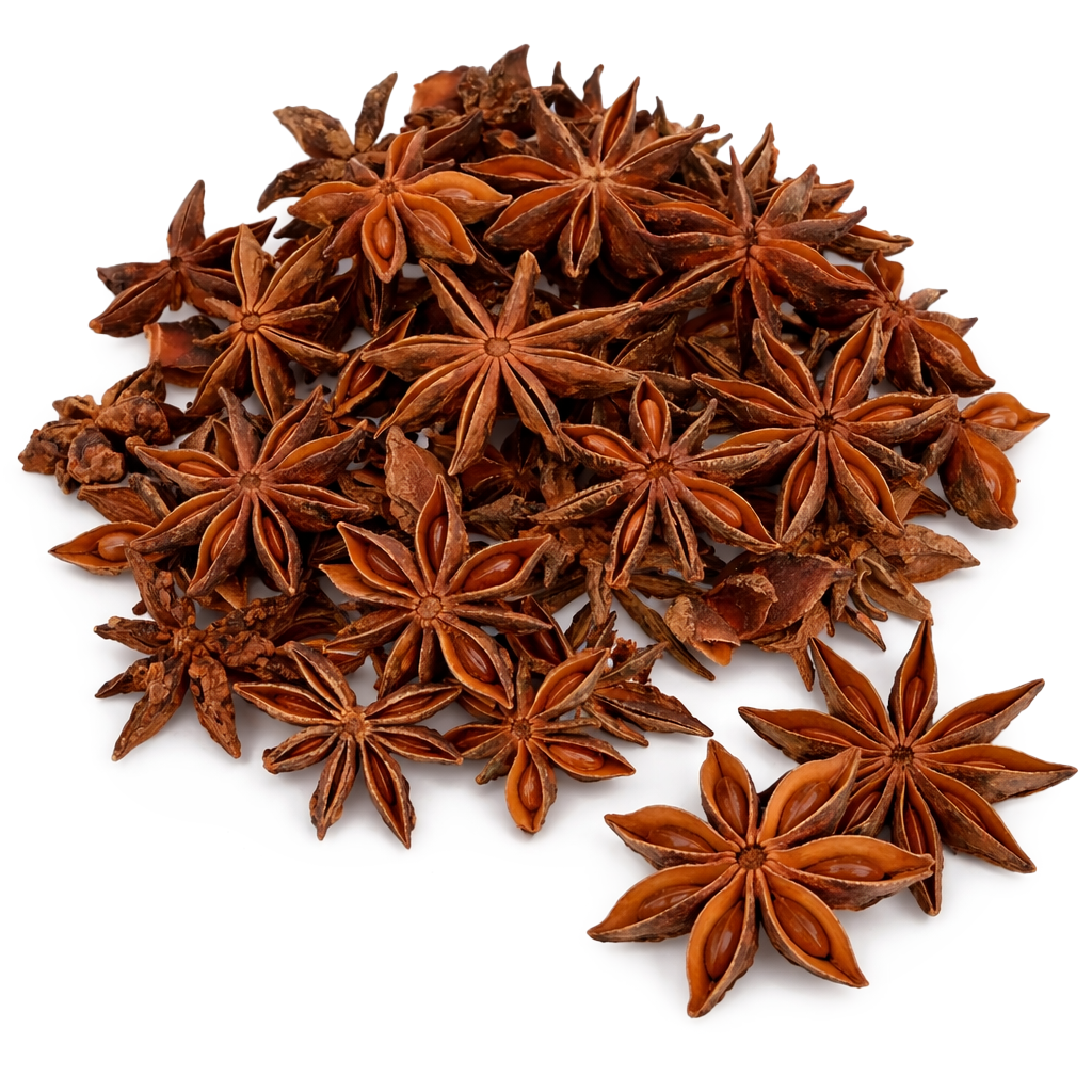 Sternanis Natur 10 Stück