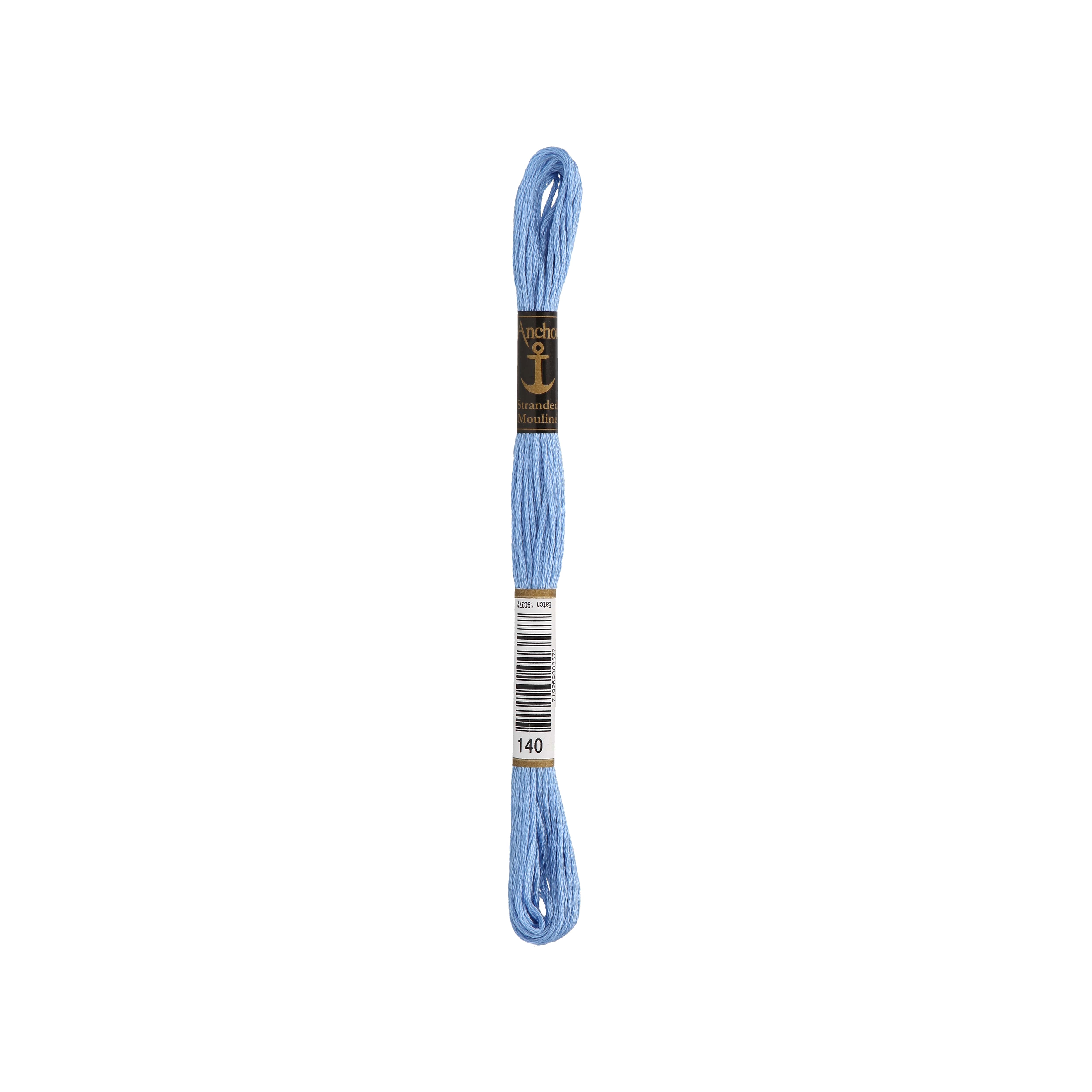 Anchor -Stranded Mouliné-Garn BLAUTÖNE Sticktwist 6-fädig 100% Baumwolle 8m