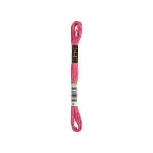 Anchor -Stranded Mouliné-Garn ROSATÖNE Sticktwist 6-fädig 100% Baumwolle 8m
