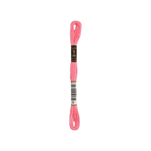 Anchor -Stranded Mouliné-Garn ROSATÖNE Sticktwist 6-fädig 100% Baumwolle 8m