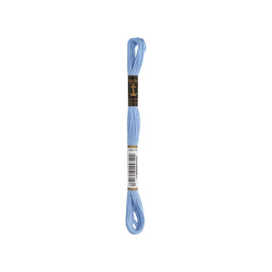 Anchor -Stranded Mouliné-Garn BLAUTÖNE Sticktwist 6-fädig 100% Baumwolle 8m