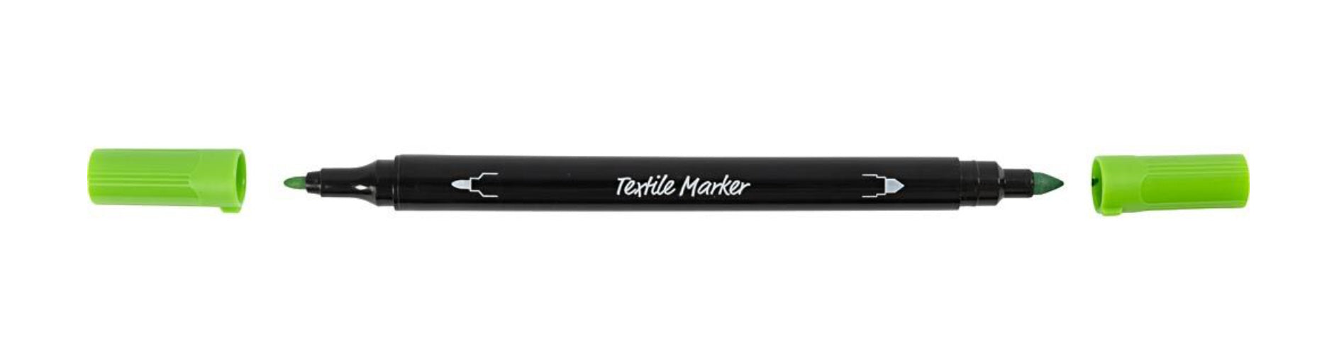 Textil-Marker Stoffmalstifte Strichstärke 2,3+3,6 mm Standard-Farben 20 Stück