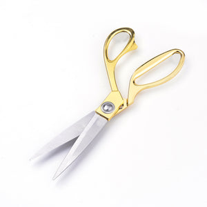 Stoffschere gold 235x72x17mm