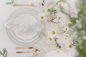 Stoffservietten weiß 4 40x40cm Stück