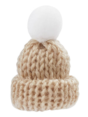 Strick-Mütze 4,5cm 2 Stück/ Beutel