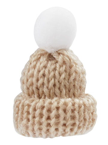Strick-Mütze 4,5cm 2 Stück/ Beutel