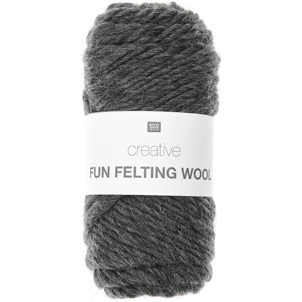Rico Design Creative Fun Felting Wool Strickfilzwolle 50g 50m