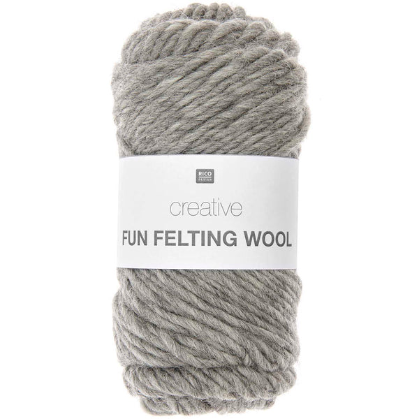 Rico Design Creative Fun Felting Wool Strickfilzwolle 50g 50m