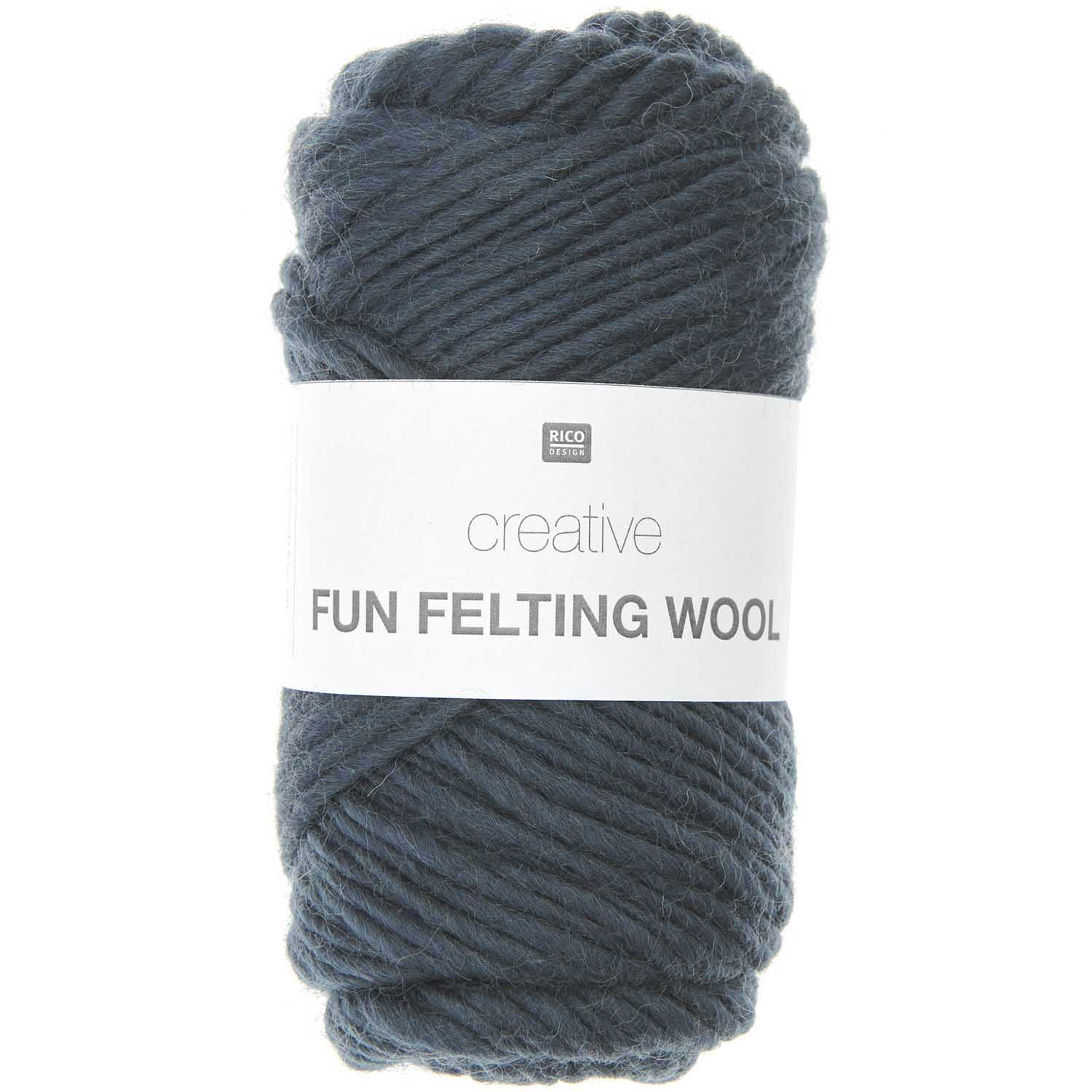 Rico Design Kreative Filzwolle 50 g 50 m