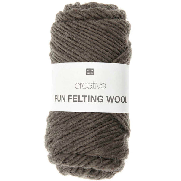Rico Design Creative Fun Felting Wool Strickfilzwolle 50g 50m