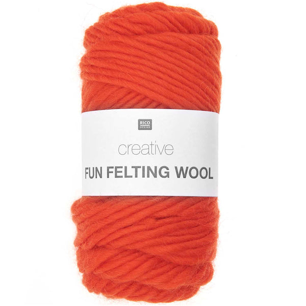 Rico Design Creative Fun Felting Wool Strickfilzwolle 50g 50m