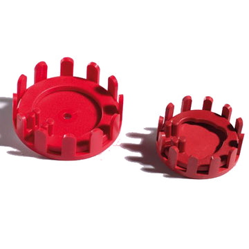 Strohstern Legeform 12-er Sterne 5,5 und 4,1cm aus Kunststoff