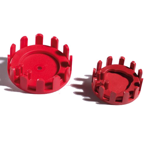 Strohstern Legeform 12-er Sterne 5,5 und 4,1cm aus Kunststoff