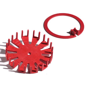 Strohstern Legeform Universal 10cm aus Kunststoff