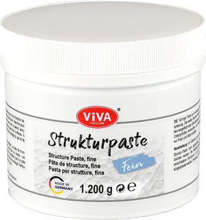 Viva Decor® Strukturpaste Fein Weiß 1200g