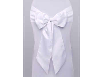 Stuhlmasche Satin light creme, 15cm x 275cm, 10 Stk./Pkg Chair Sashes