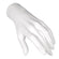 Styroporhand weiß weiblich 21cm