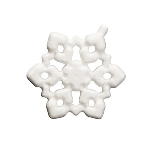 Styropor Schneeflocke Eiskristall 7,5cm