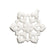 Styropor Schneeflocke Eiskristall 7,5cm