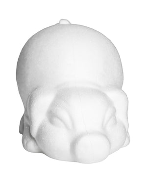 Styropor Schweinchen 12x15,5cm 1 Stück