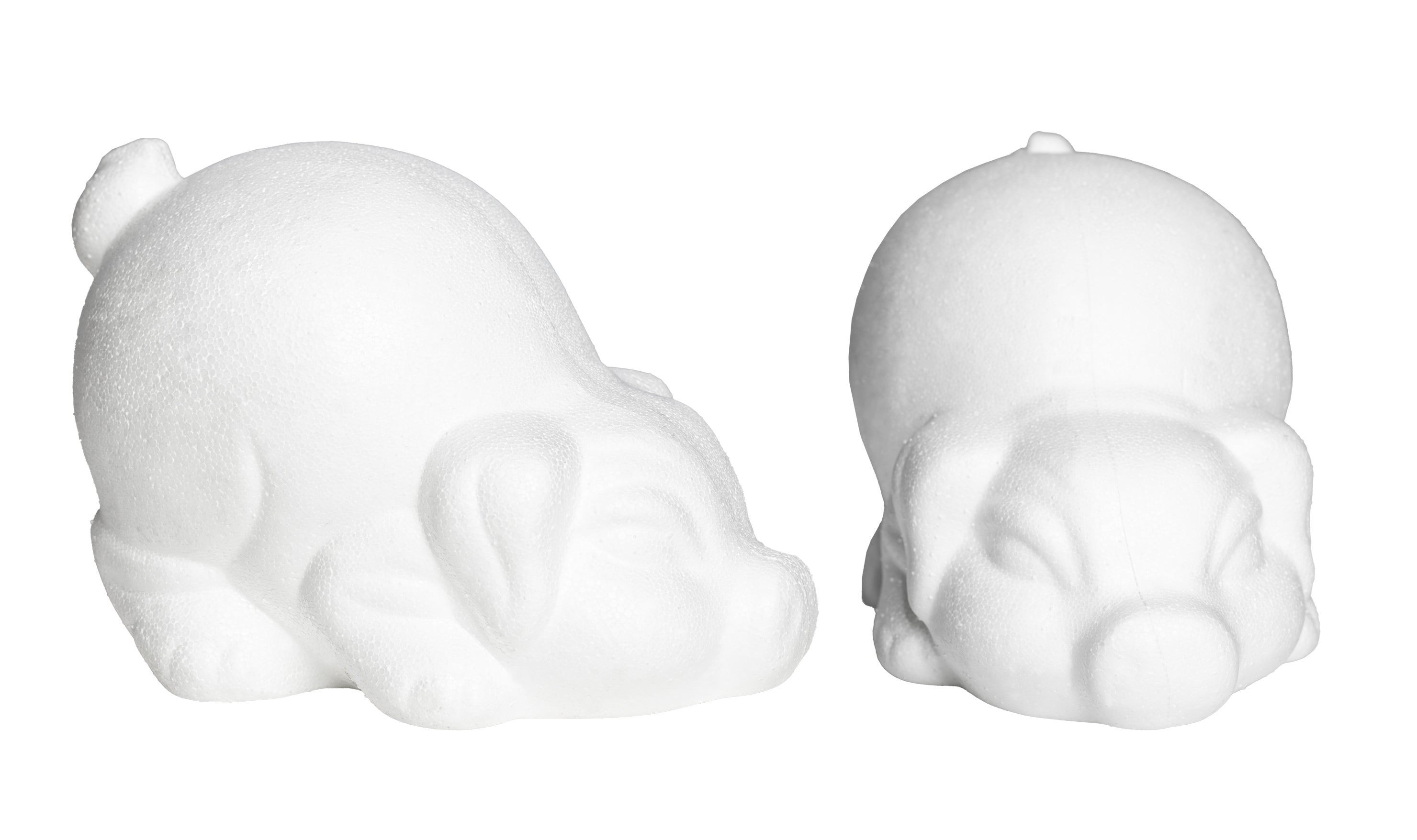 Styropor Schweinchen 12x15,5cm 1 Stück