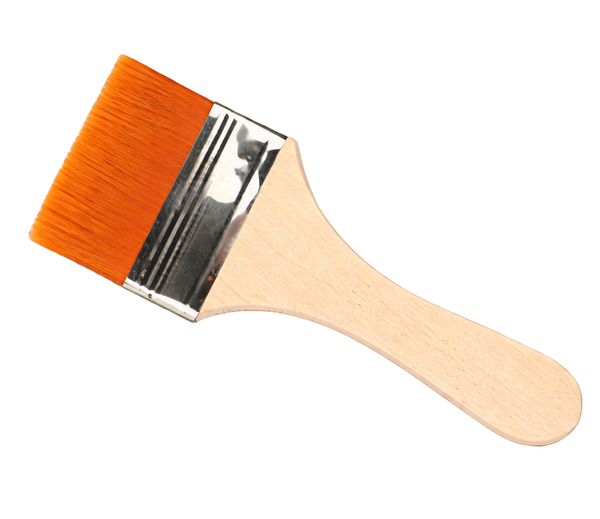 Flachpinsel mit Sythetikhaar 5cm 1 Stück