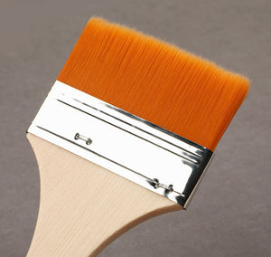 Flachpinsel mit Sythetikhaar 5cm 1 Stück