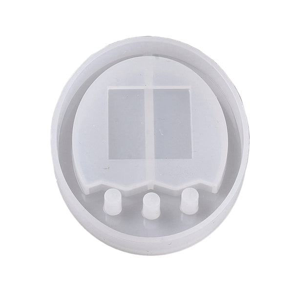 Tamagotchi Silikongießform 62x51,5x8,5mm