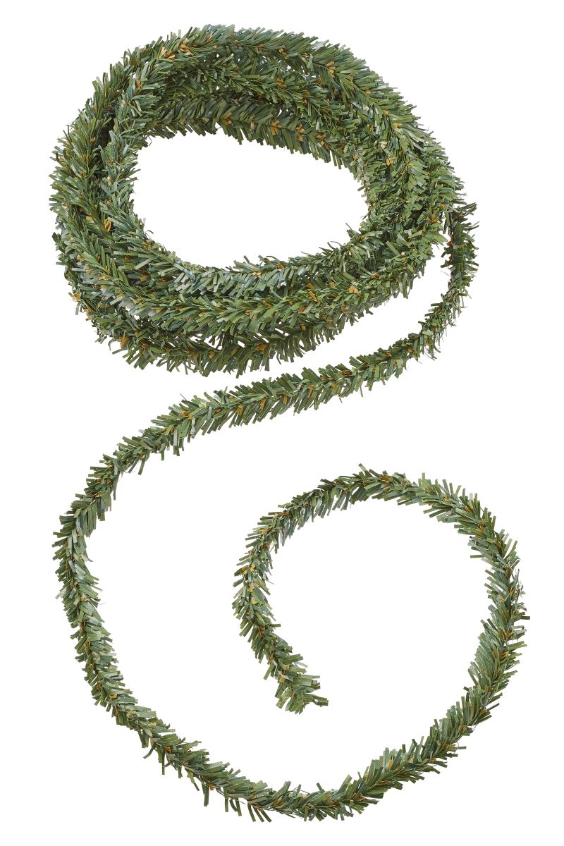 Tannengirlande auf Draht grün 1,4cmx3m