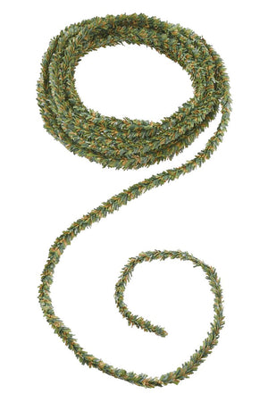 Tannengirlande grün auf Draht 0,7cm 3m