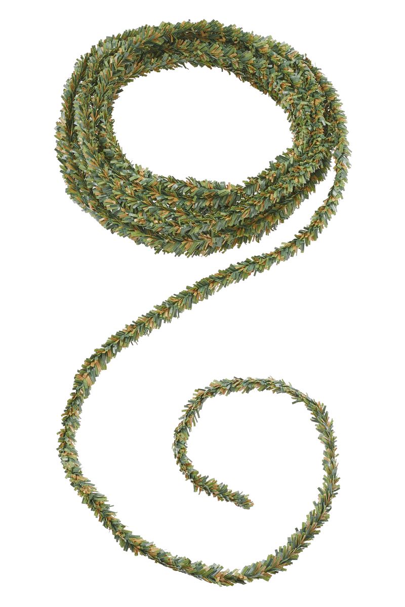 Tannengirlande grün auf Draht 0,7cm 3m