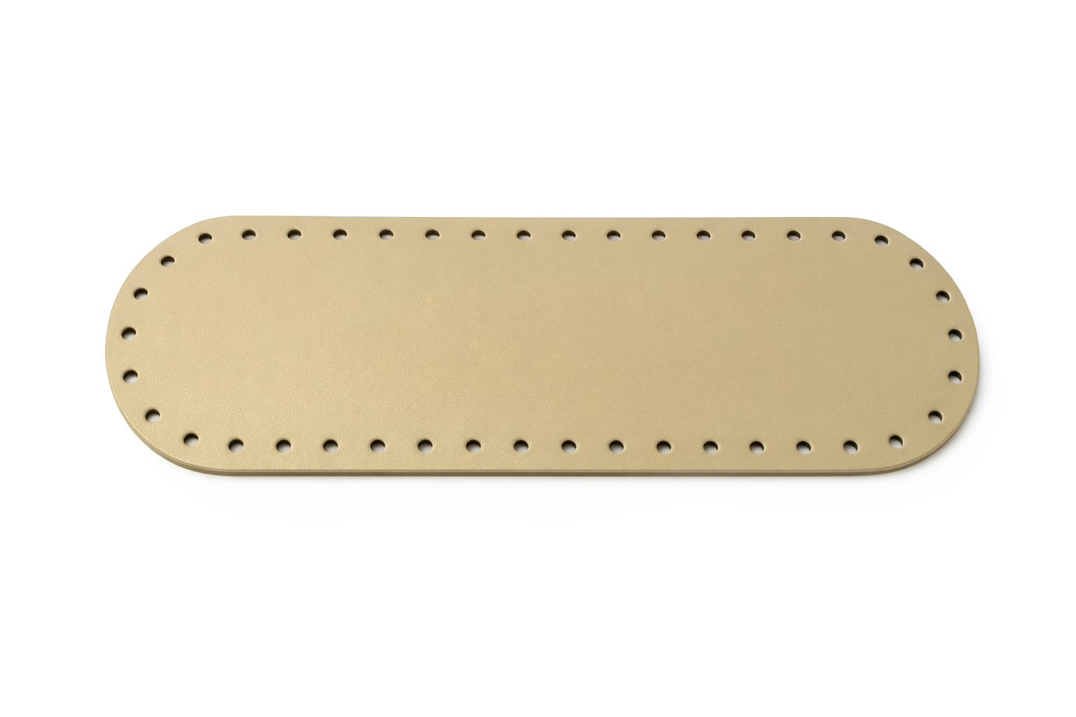 Taschenboden Kunstleder glatt 30x10cm