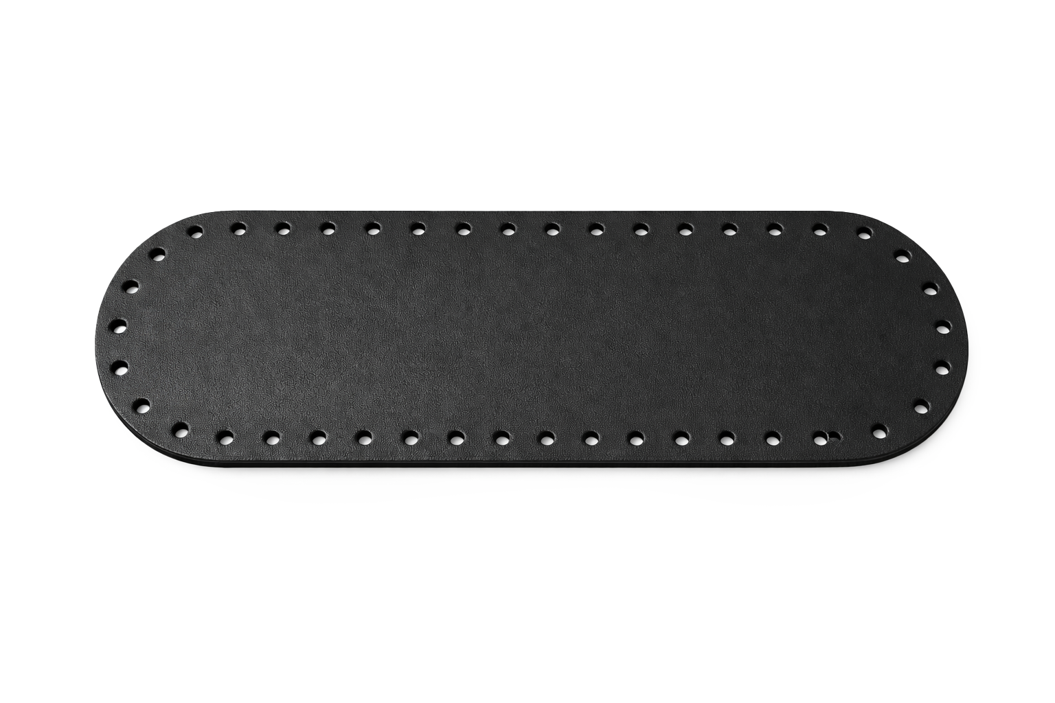 Taschenboden Kunstleder glatt 30x10cm