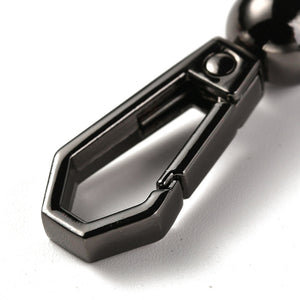 Taschenhenkelhalter zum Schrauben Metall für Gurtband 45,5x12,5mm 2 Stück