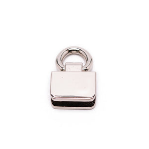 Taschenhenkel Halter zum Schrauben Metall (Zinklegierung) 3,2x2x0,9cm 2 Sets