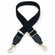 Verstellbarer Baumwoll-Schultergurt uni mit Karabinerhaken Ersatz-Taschenriemen breit, hellgold / schwarz 88-145,5 × 3,7cm