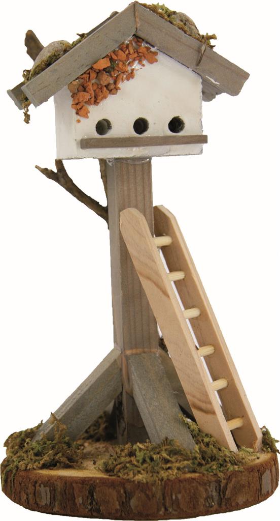 Taubenkorb aus Holz Miniatur 18,5cm