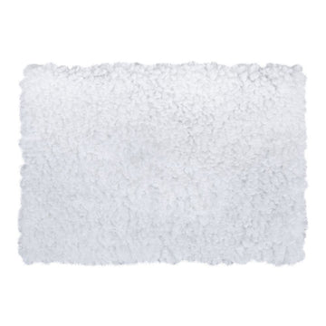Teddy Plüschstoff 50x35cm 600g/m² weiß