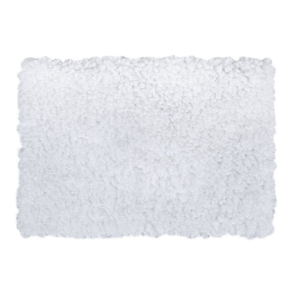 Teddy Plüschstoff 50x35cm 600g/m² weiß