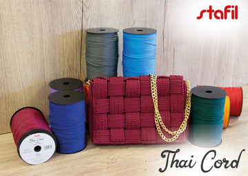 Thai Cord Taschenhäkelgarn ø 3mm 100% Polypropylen 400g / 200m