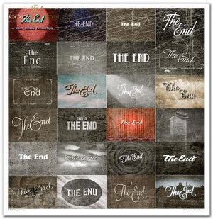 Scrapbooking-Papierset Magic of Cinema 10 Bögen 31x32cm 200g/m²